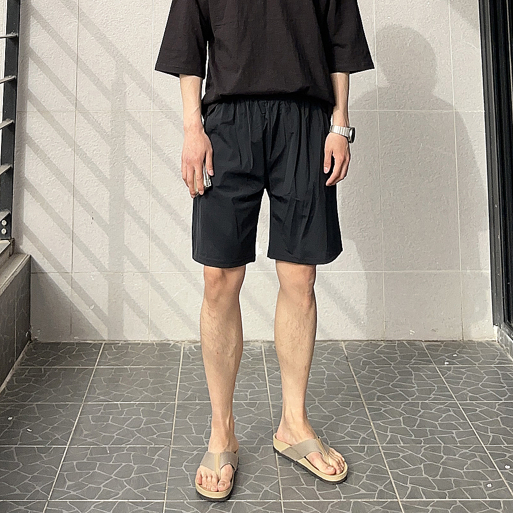 남자 냉장고 5부 커플 반바지 남자반바지 - 상품 이미지