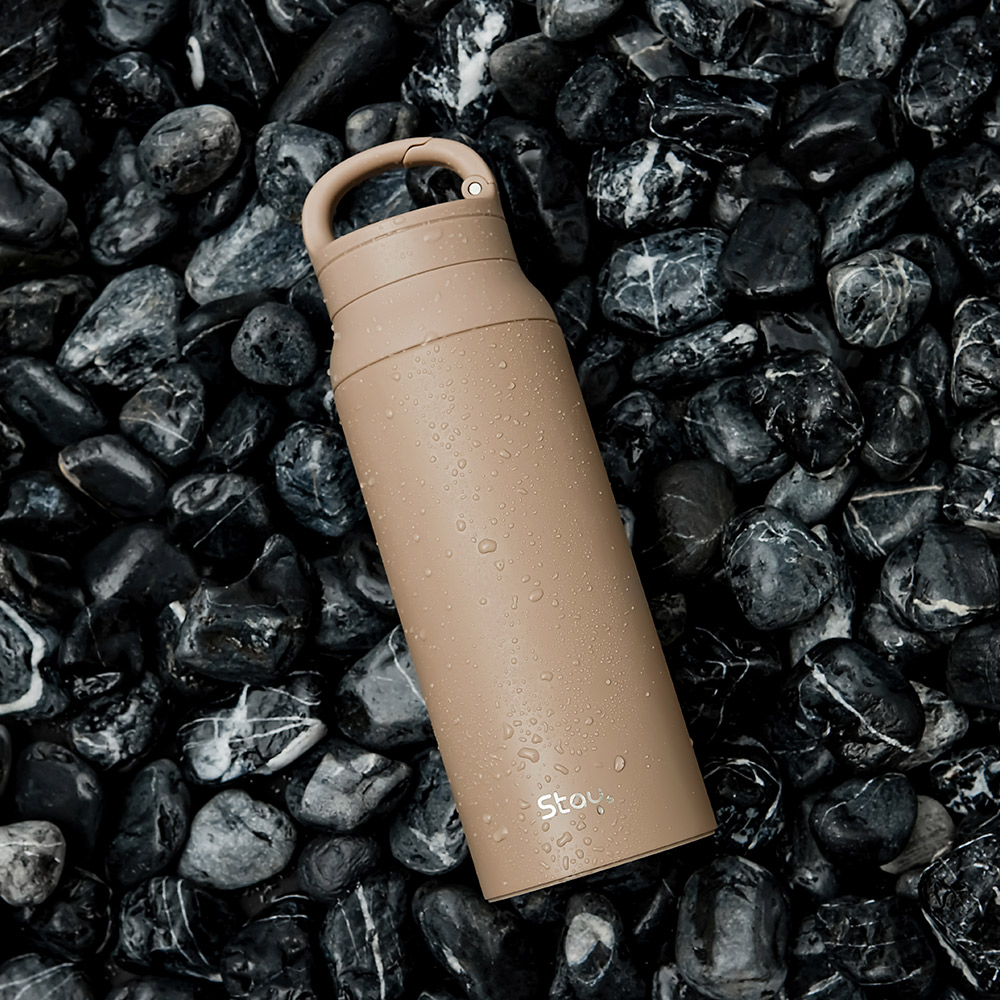 스테이24 앤드링 텀블러 600ml 손잡이 각인텀블러 가방 휴대용 물병 물통 얼음 - 상세 이미지 4