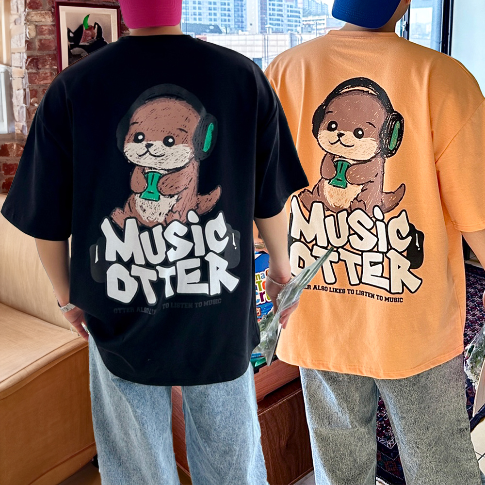 캐릭터반팔티 분또반팔 쿨티셔츠 - 상품 이미지