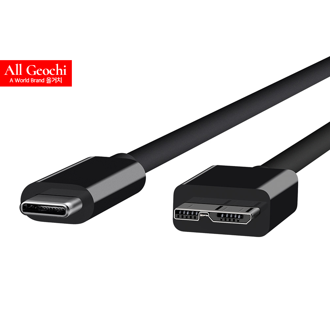 마이크로B케이블 C타입 USB 연결 Micro USB B 3.0 외장하드 연결선 50cm - 상세 이미지 4