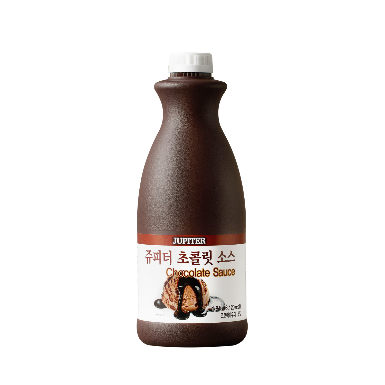 [쥬피터]초콜렛 소스1.8kg 초콜릿 토핑 시럽 홈카페 - 상품 이미지