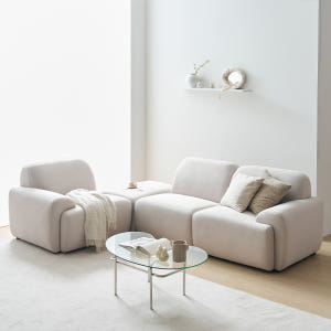 힐링 데이비스 패브릭 쇼파 모듈 소파 4인용 솔직 후기 | 실제 배치 사진 포함 - 상품 이미지 4