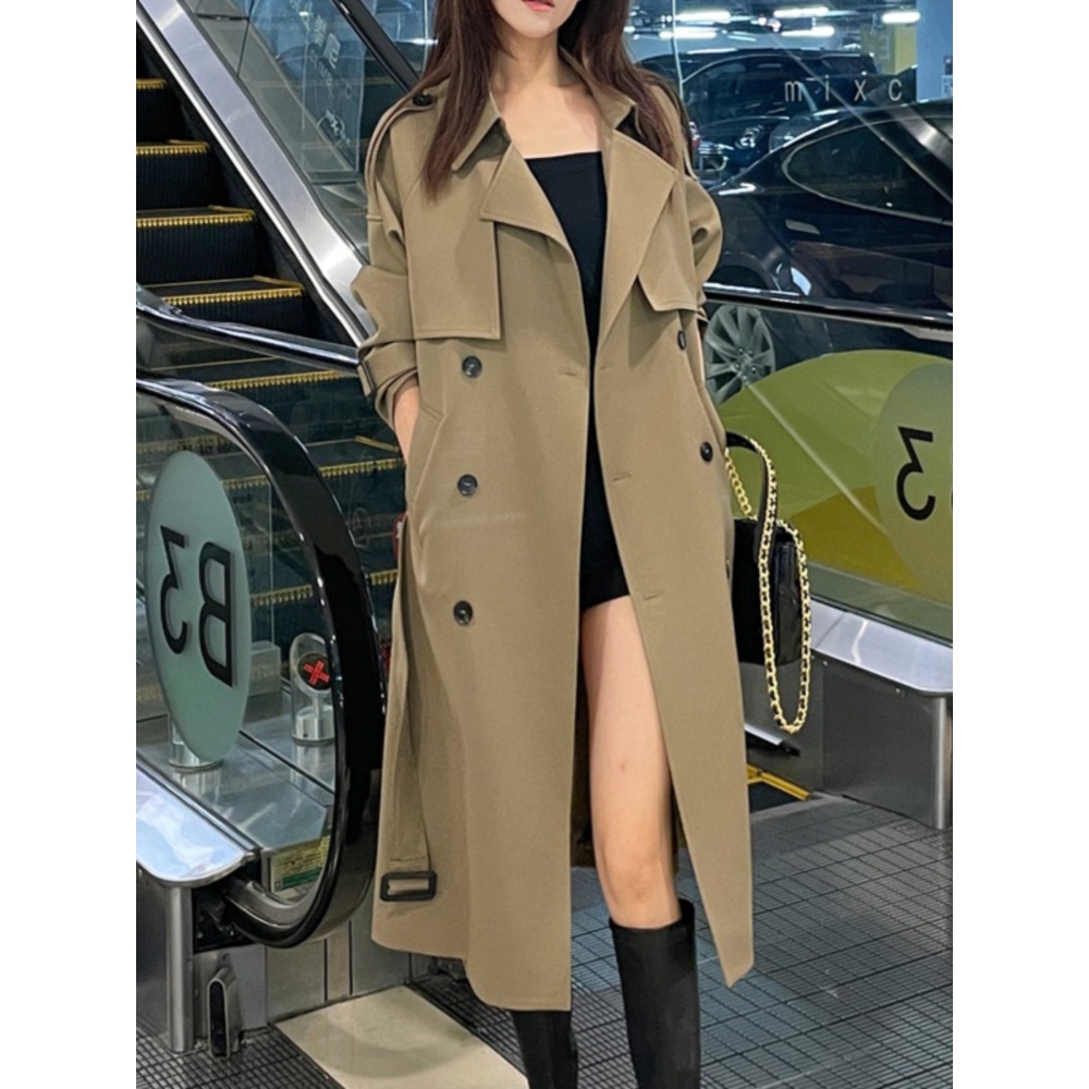 하이드 이보영 트렌치 자켓 5화 나문영 루즈핏 오피스 지배종 한효주 - 상세 이미지 4