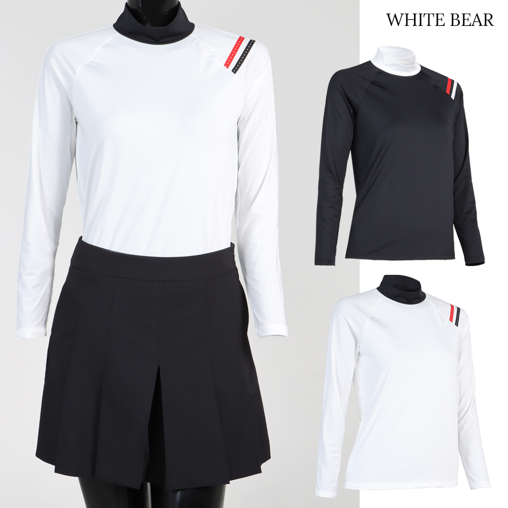 화이트베어 스판 여성 목넥 이너웨어 WB102 - 상품 이미지