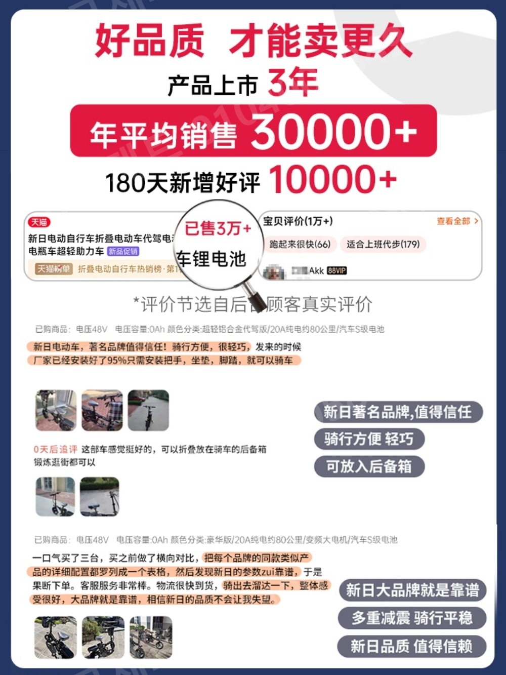 접이식 전기자전거 전동 미니 이륜차 취미 간편한 휴대 - 상세 이미지 3