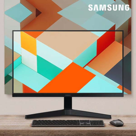 삼성전자 F24T350 IPS 광시야각  IPS  평면  광시야각 24인치 사무용 오피스 모니터