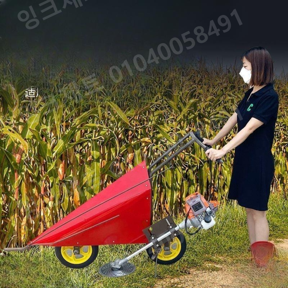옥수수 수확기 참깨 사탕수수 짚절단기 구황작물 쟁기 - 상품 이미지