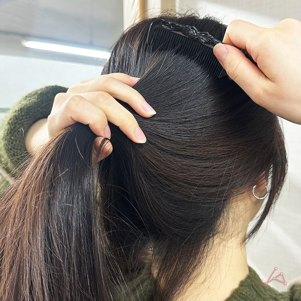 가르마빗 앞머리 빗 접이식 미니 머리 꼬리빗 휴대용 - 상세 이미지 5