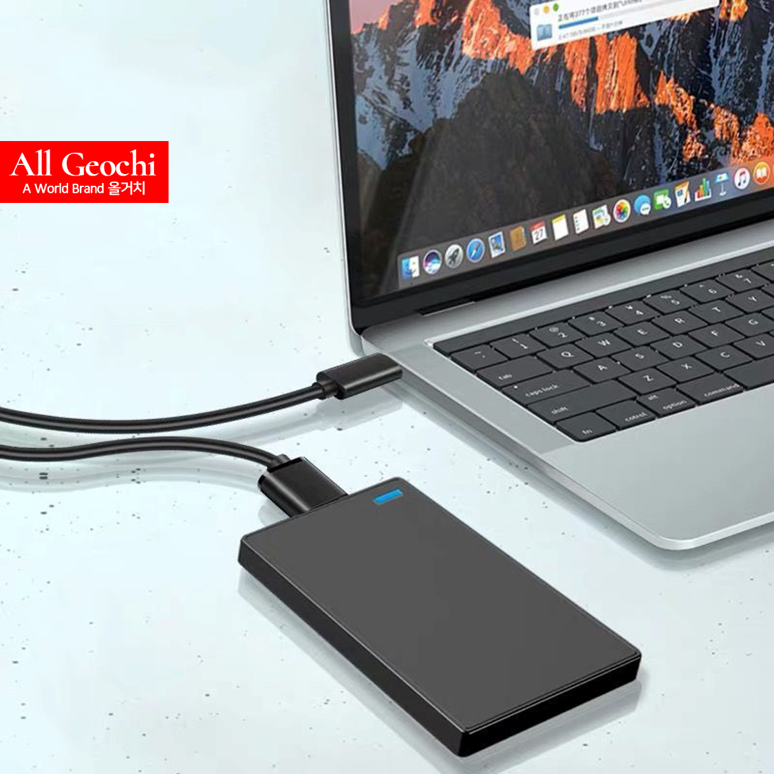 마이크로B케이블 C타입 USB 연결 Micro USB B 3.0 외장하드 연결선 50cm 이미지 6