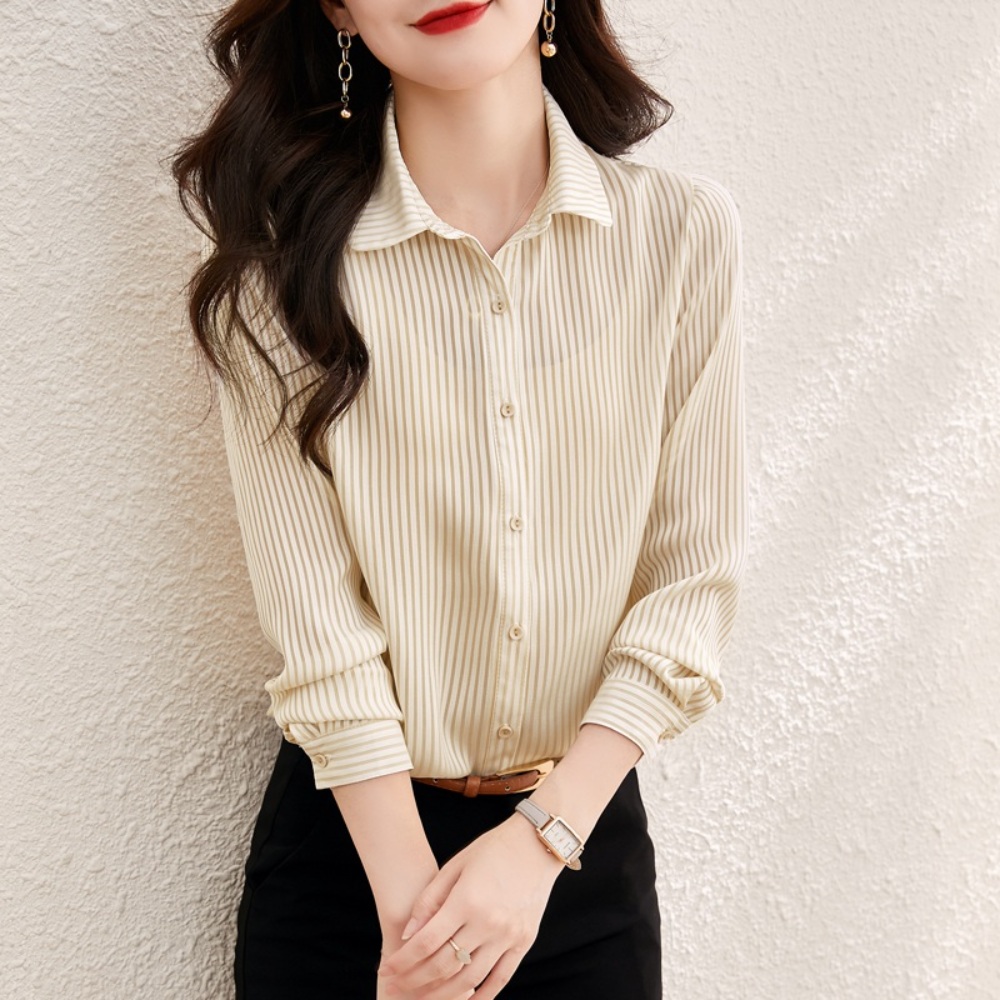 하이드 이청아 하연주 스트라이프 셔츠 캐주얼 캠퍼스룩 수사반장 서은수 - 상세 이미지 2