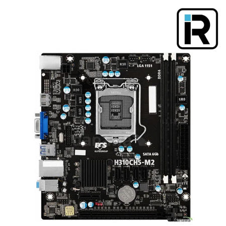 [중고]H310H5-M2 H310 메인보드 1151v2 소켓 ECS DURATHON2