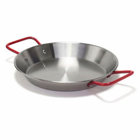 스텐 양수 손잡이 빠에야 파스타 팬 볶음 직화 요리 플레이팅 그릇 26cm