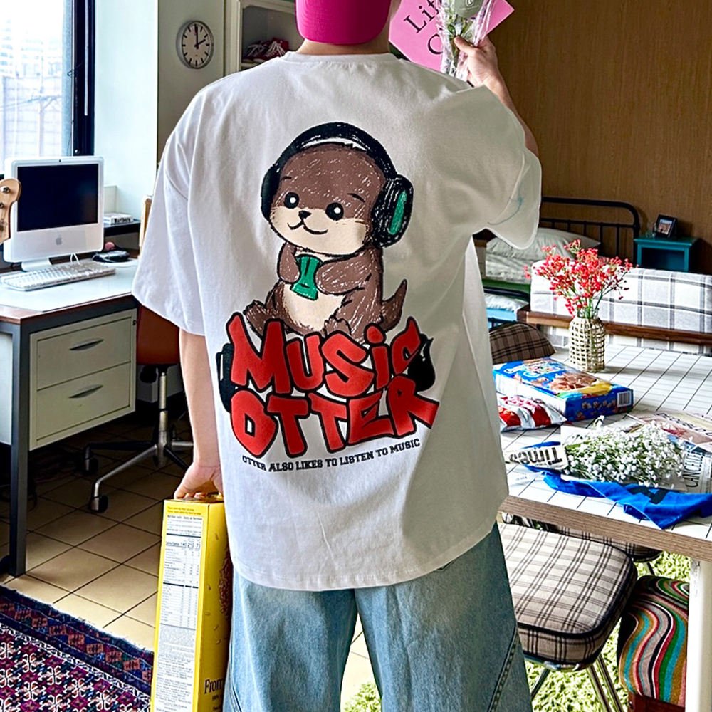 캐릭터반팔티 분또반팔 쿨티셔츠 - 상세 이미지 5