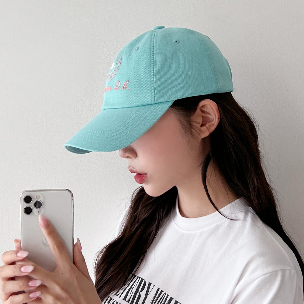 동대문모자 워싱턴D.C 자수 워싱 볼캡 이미지 6