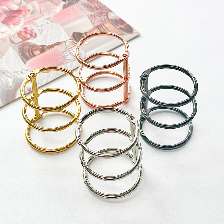 (DIY) 20mm 30mm 3공 바인더링 컴포지션 디링 다꾸 포켓바인더 - 상세 이미지 4