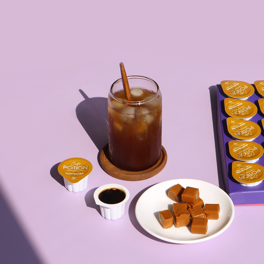(코엔에프)카라멜향 마끼야또 아메리카노 액상캡슐 포션 커피 20g 25개입 이미지 6