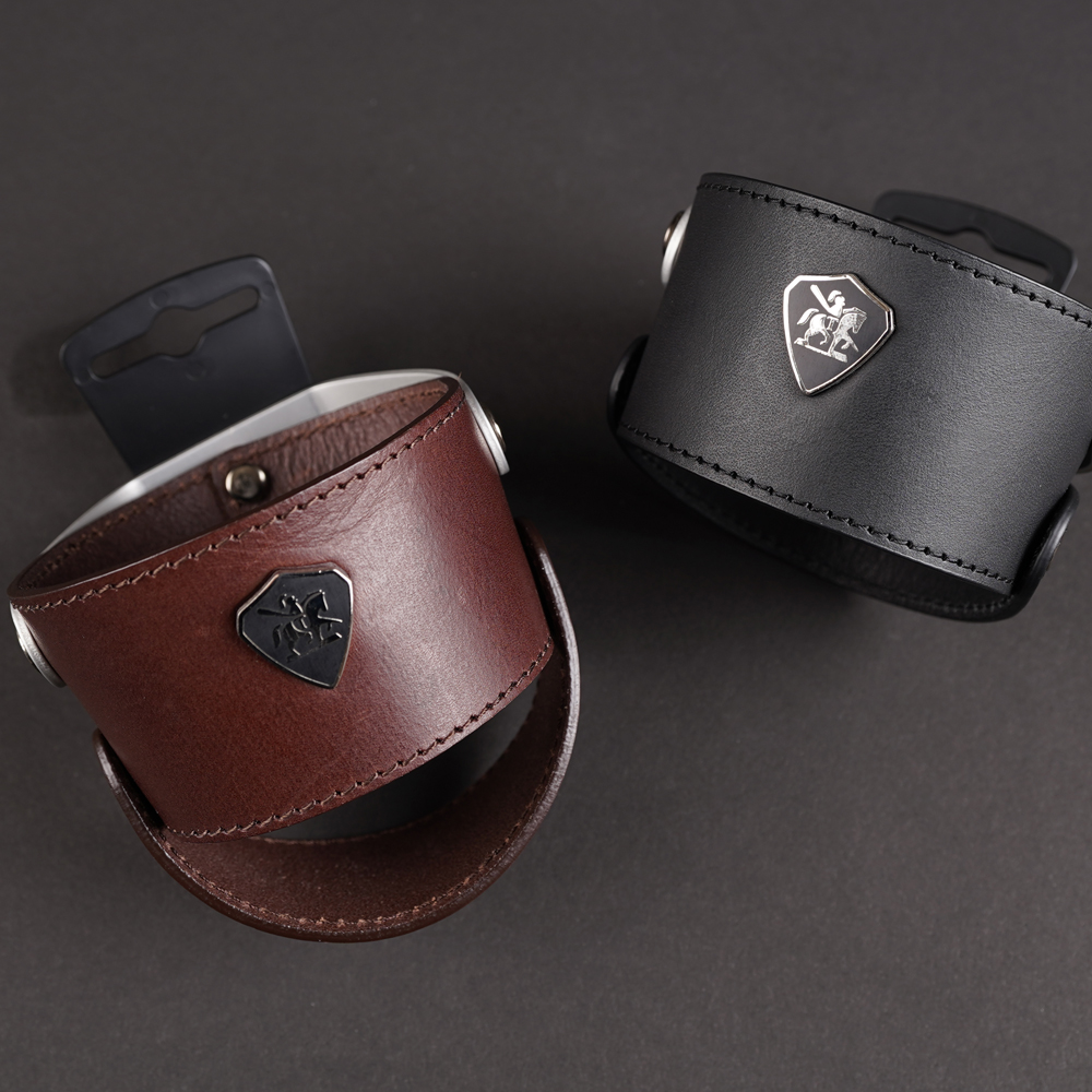 블랙슈트 리얼가죽 컵홀더