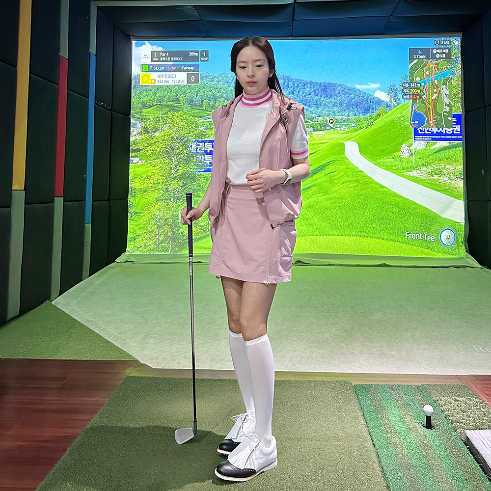 골프바람막이조끼 여름골프조끼 - 상세 이미지 4