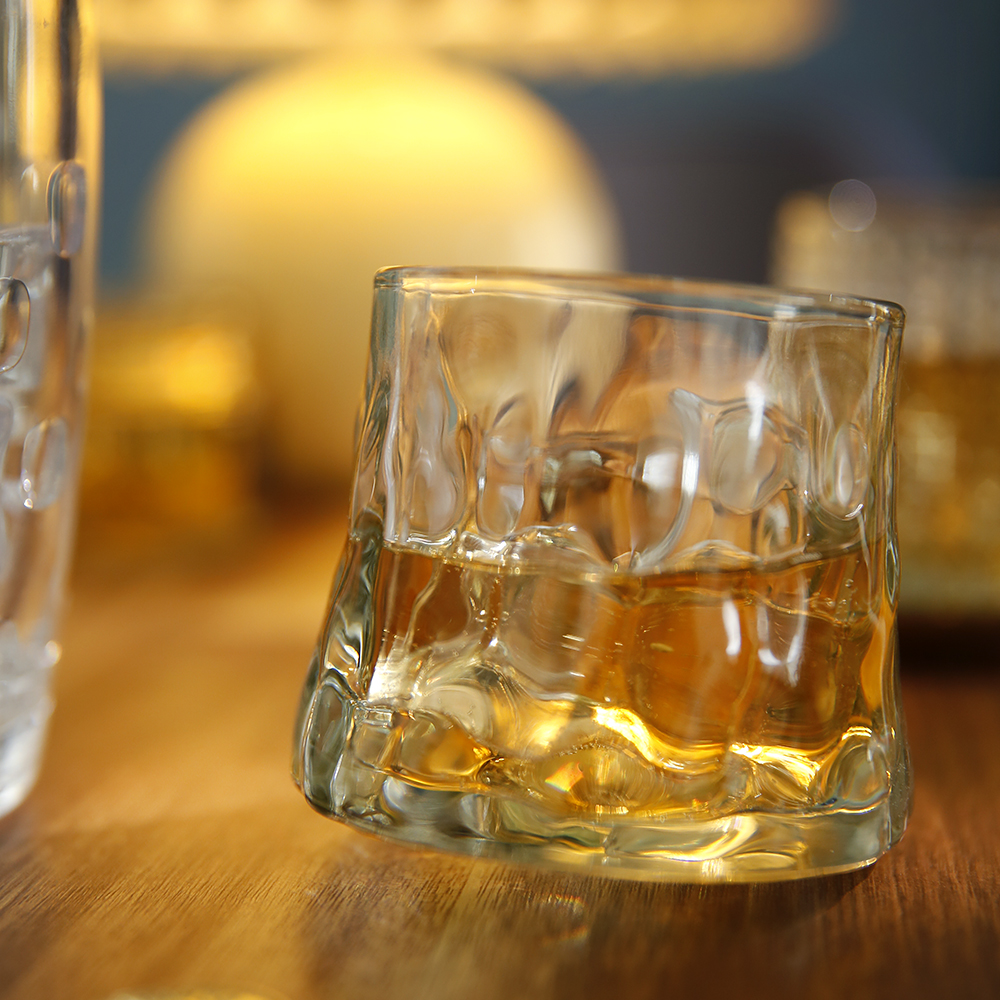 플라라 롤링 하이볼 온더락잔 양주잔 언더락잔 에어링 스월링 위스키잔 코스터 세트