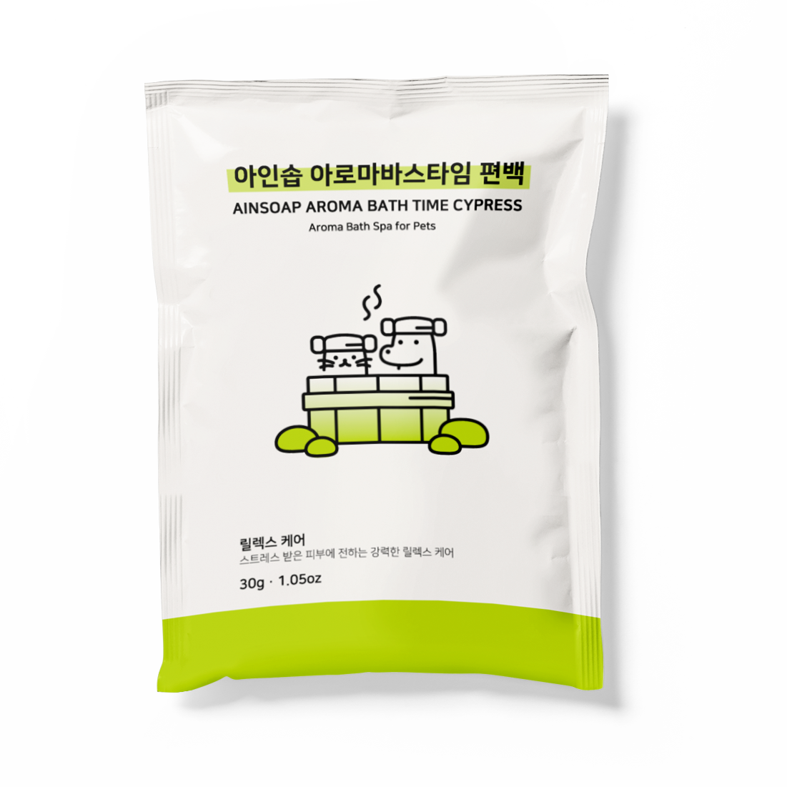아인솝 강아지 고양이 입욕제 탄산스파 아로마바스타임 30g - 상세 이미지 5