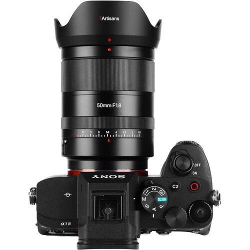 7장인 AF 50mm f1.8 렌즈 소니 카메라 렌즈 for Sony A7M3 M4 R3 R4 R5 이미지 6