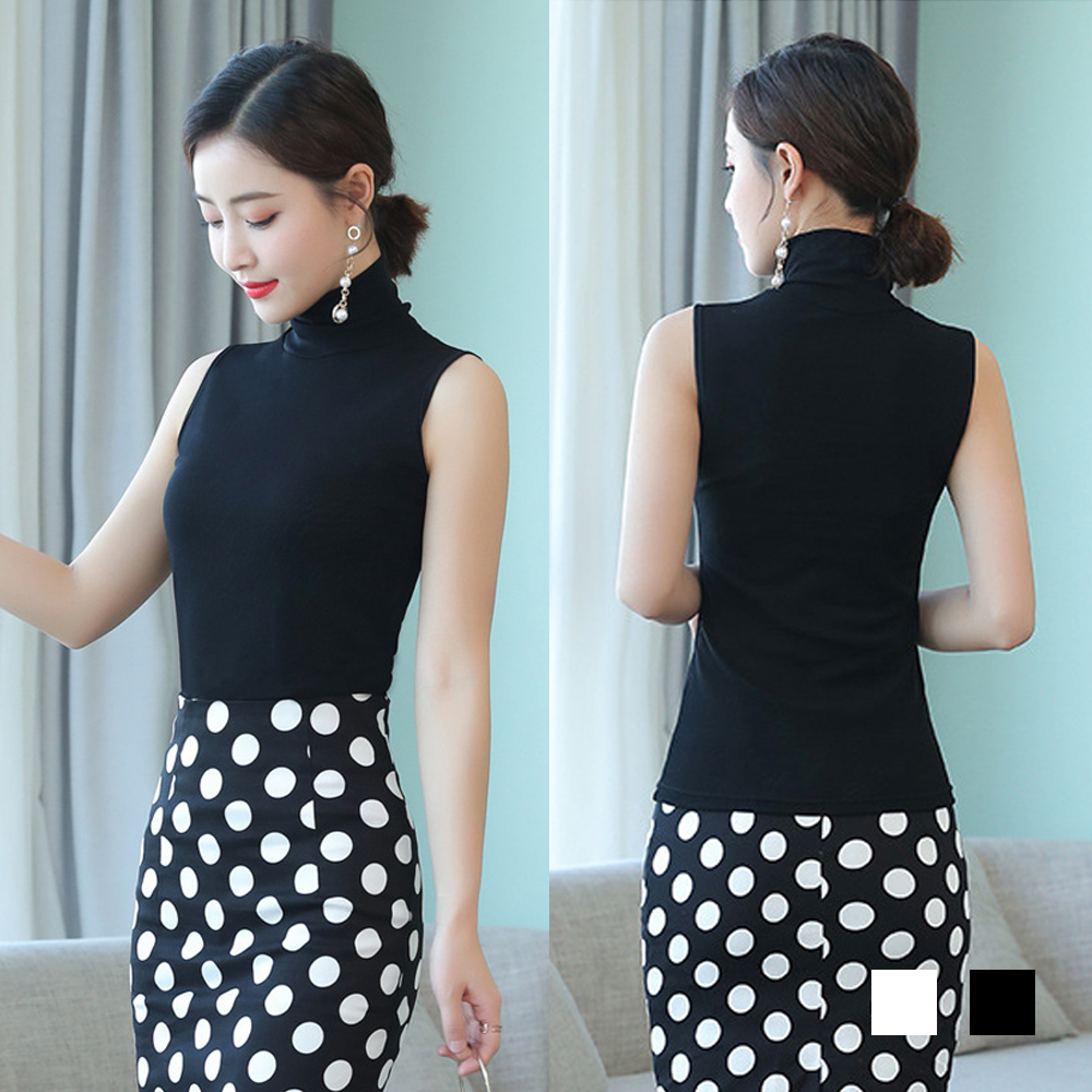 칸프 민소매 폴라티 SD-220557 - 상품 이미지