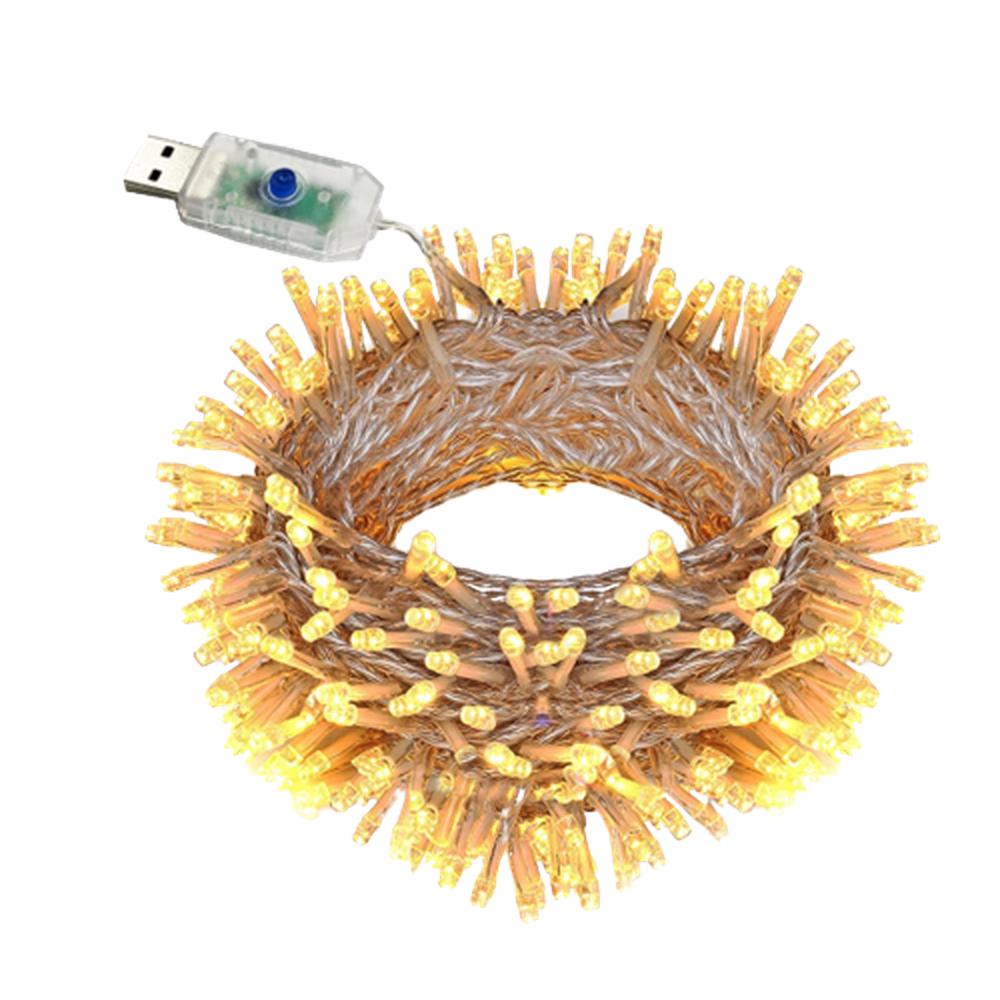 감성캠핑 LED 스트링라이트 무드조명 USB 200구 8모드