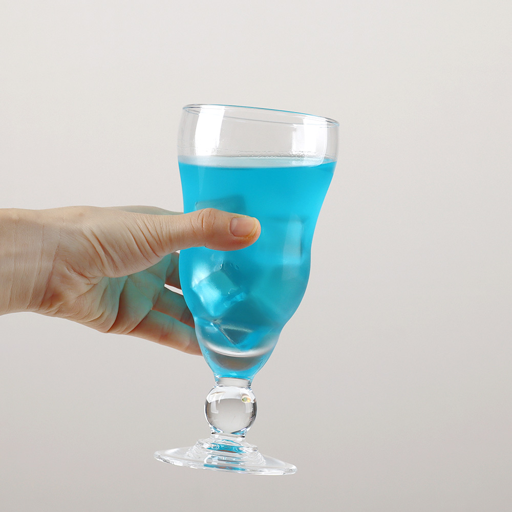 퓨어 벨리벨 유리잔 450ml 6pcs 세트 - 상품 이미지