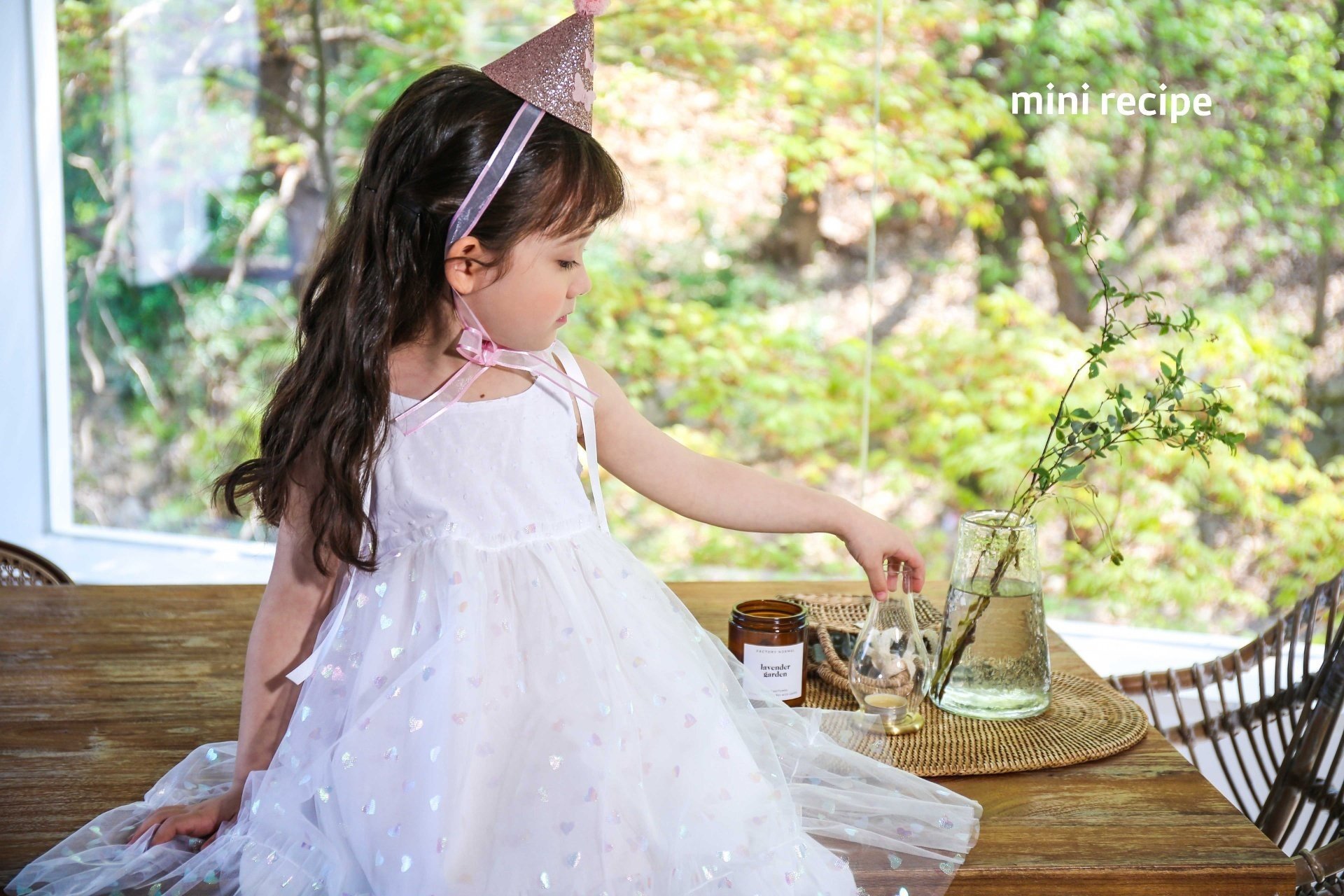 하트엔젤원피스 여아 키즈 생일 드레스 어린이날선물 미니레시피