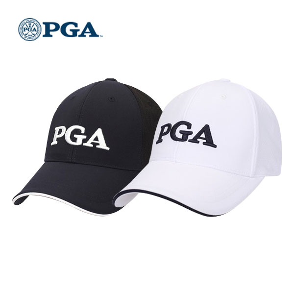PGA 남성 샌드위치 배색 골프캡 골프모자 PG0MCP04 - 상품 이미지