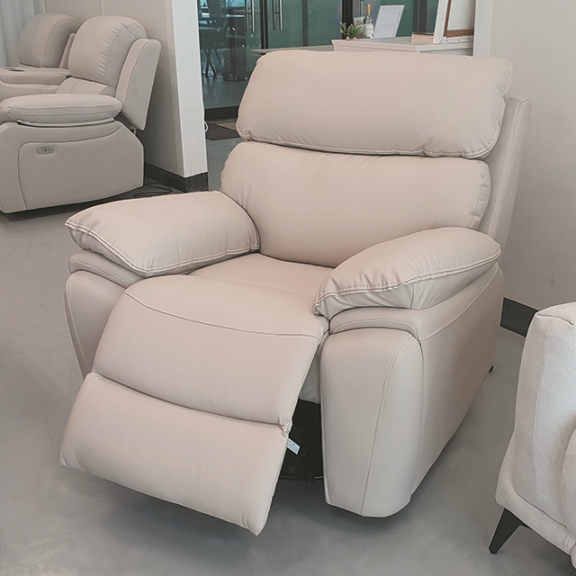 스코나 레인트 실리콘레더 흔들회전 1인 리클라이너 소파 수유 의자