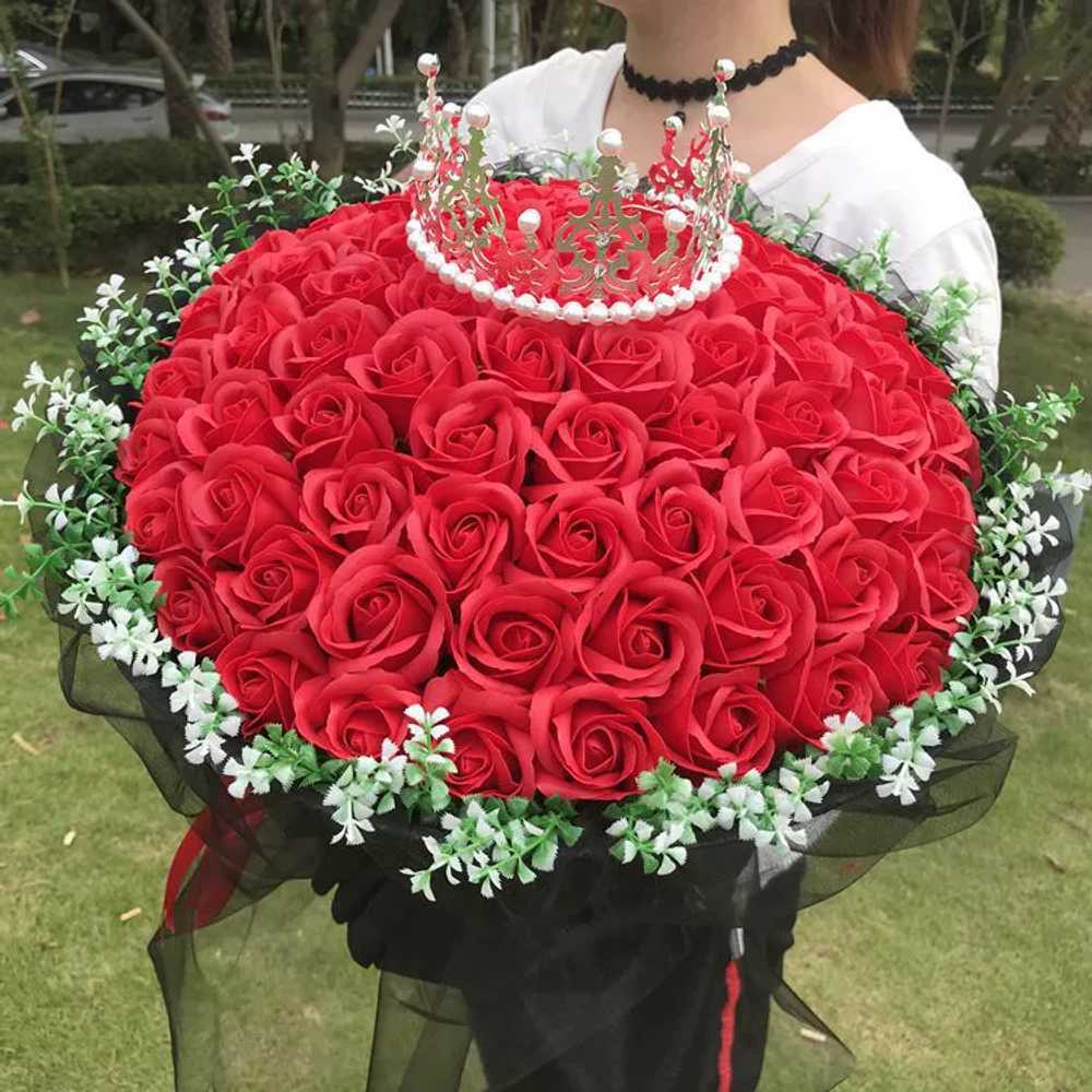 장미 꽃다발 기념일 선물 생일 데이 고백 - 상품 이미지