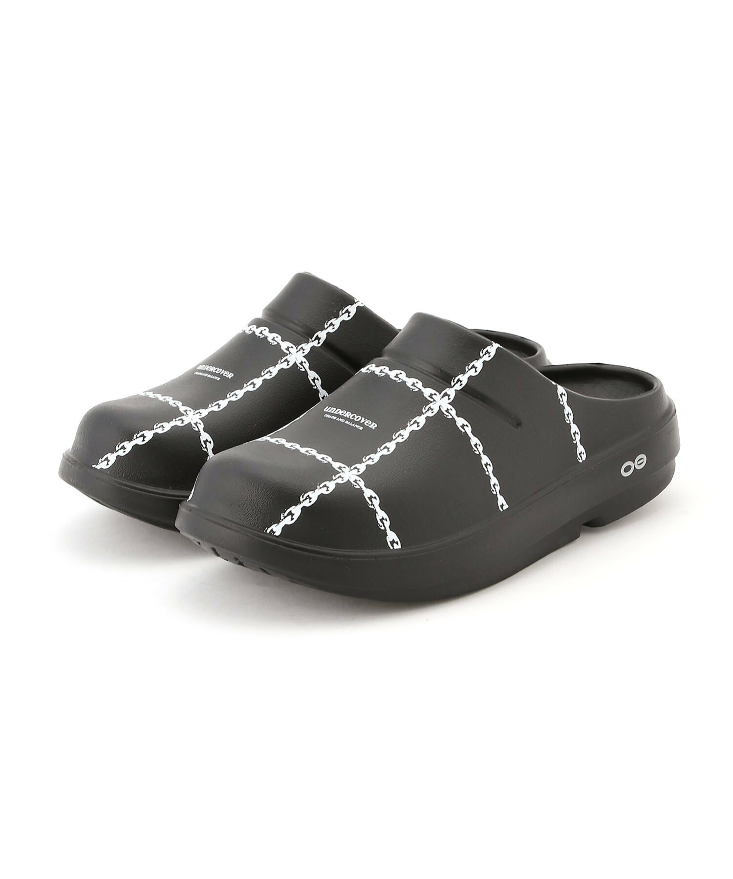 언더커버 클로그 샌들 우포스 UNDERCOVER x OOFOS 슬리퍼