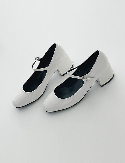 뉴 에나멜 제인 스트랩 힐 [3color] - 상품 이미지