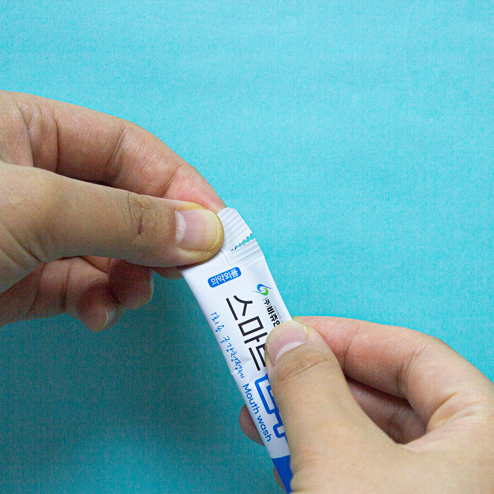 [당일출고] 비츄인 스마트순수가글 휴대용 스틱형 11ml, 250개 - 상세 이미지 5
