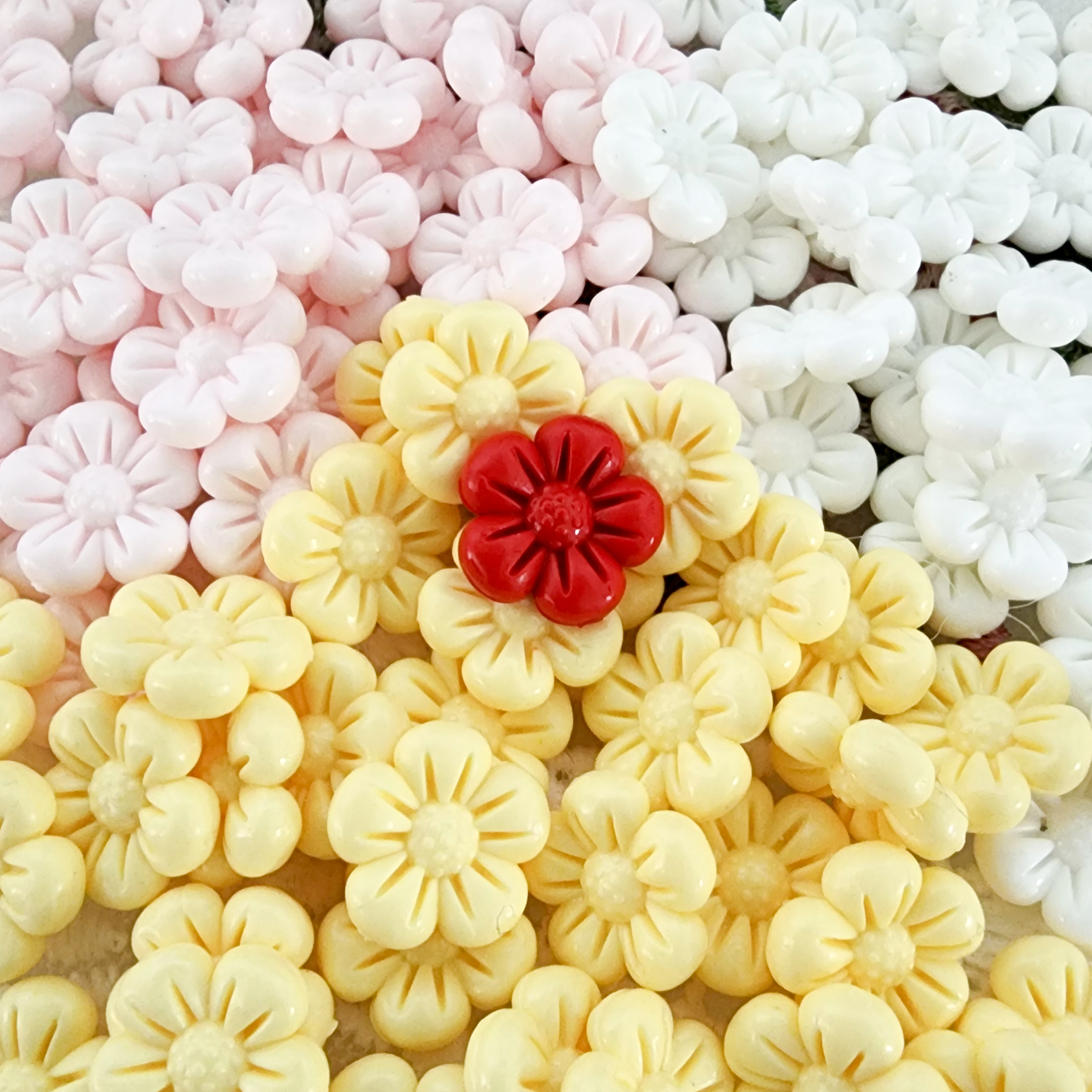 실링왁스 플라워 꽃모양 왁스씰 30g