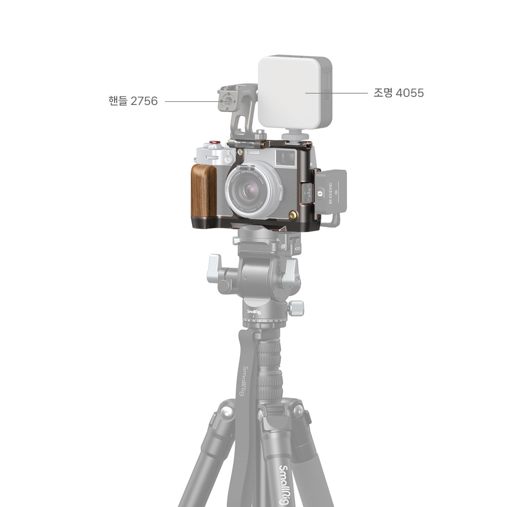 스몰리그 4557B 후지 X100VI 레트로 카메라 케이지 이미지 6