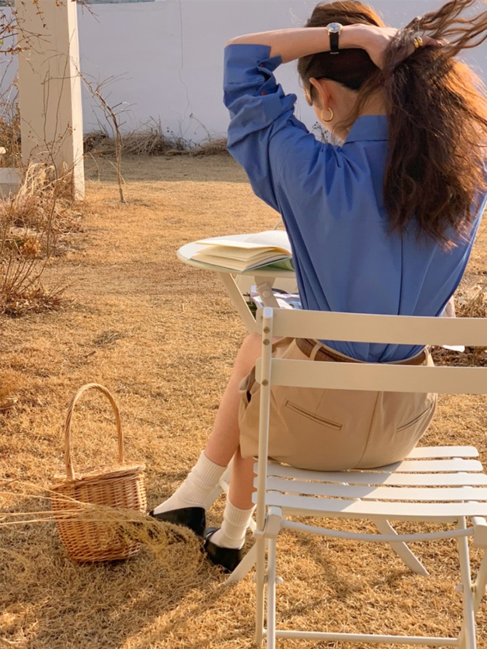 웨딩임파서블 전종서 셔츠 모던한 깔끔한 핏 - 상세 이미지 3