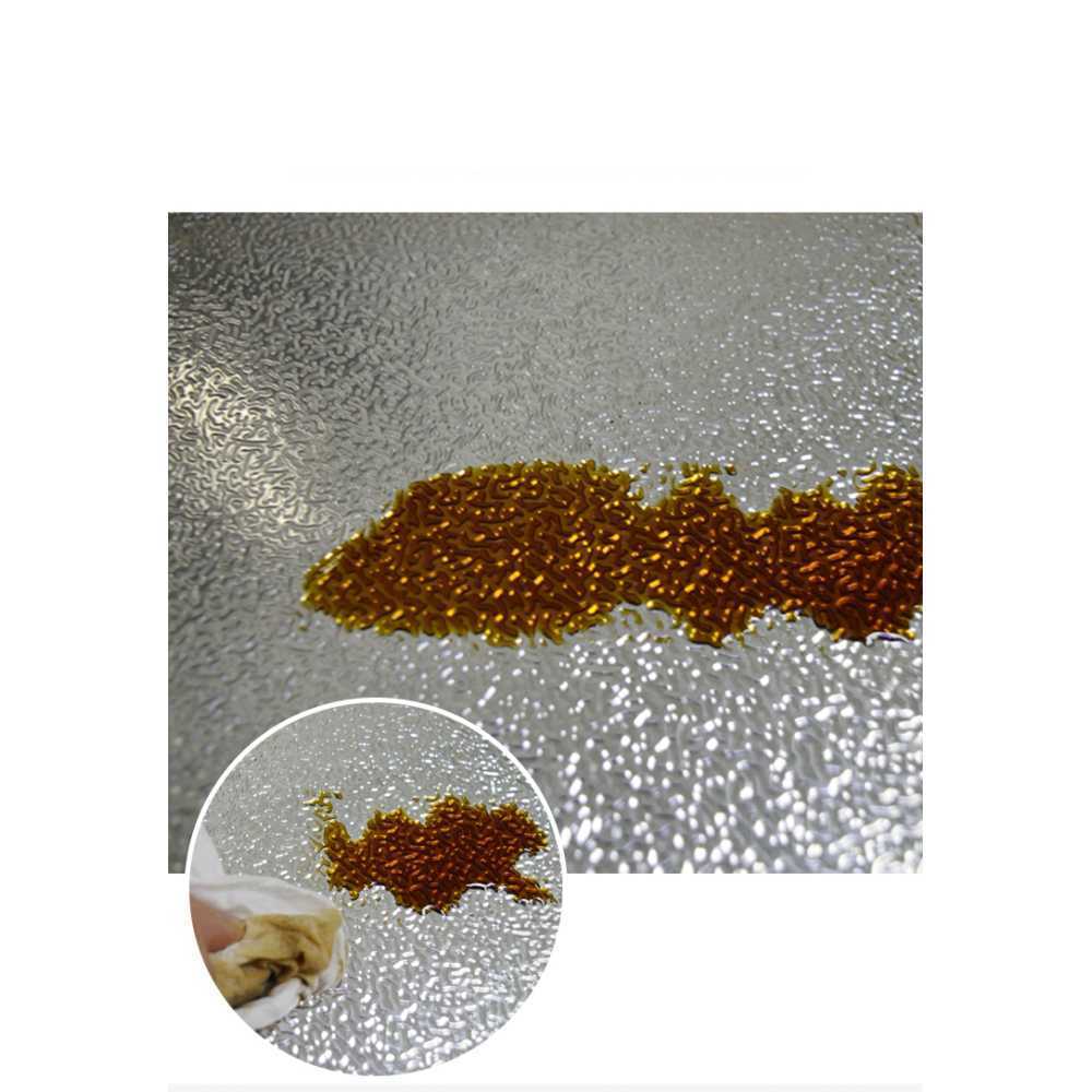 주방 방열판 오일펜스 방열 가림판 오븐 업소용 가스레인지 가드 열차단 1. 20x60cm 알루미늄 합금 마감 접착식 - 상세 이미지 4