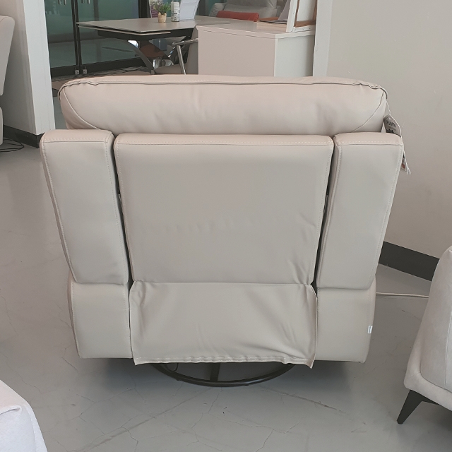 스코나 레인트 실리콘레더 흔들회전 1인 리클라이너 소파 수유 의자