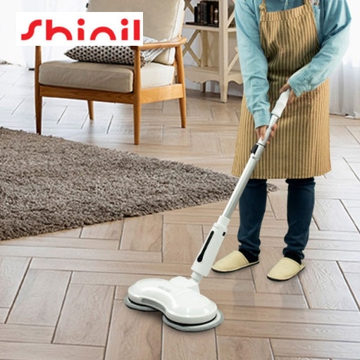 신일 무선 듀얼 회전식 가벼운 물걸레 청소기 전동 물걸레 걸레