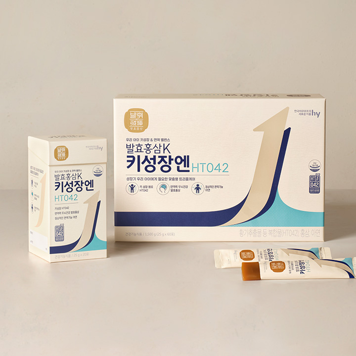 발휘 발효홍삼K 키성장엔 HT042(25gX60포) 1개월분