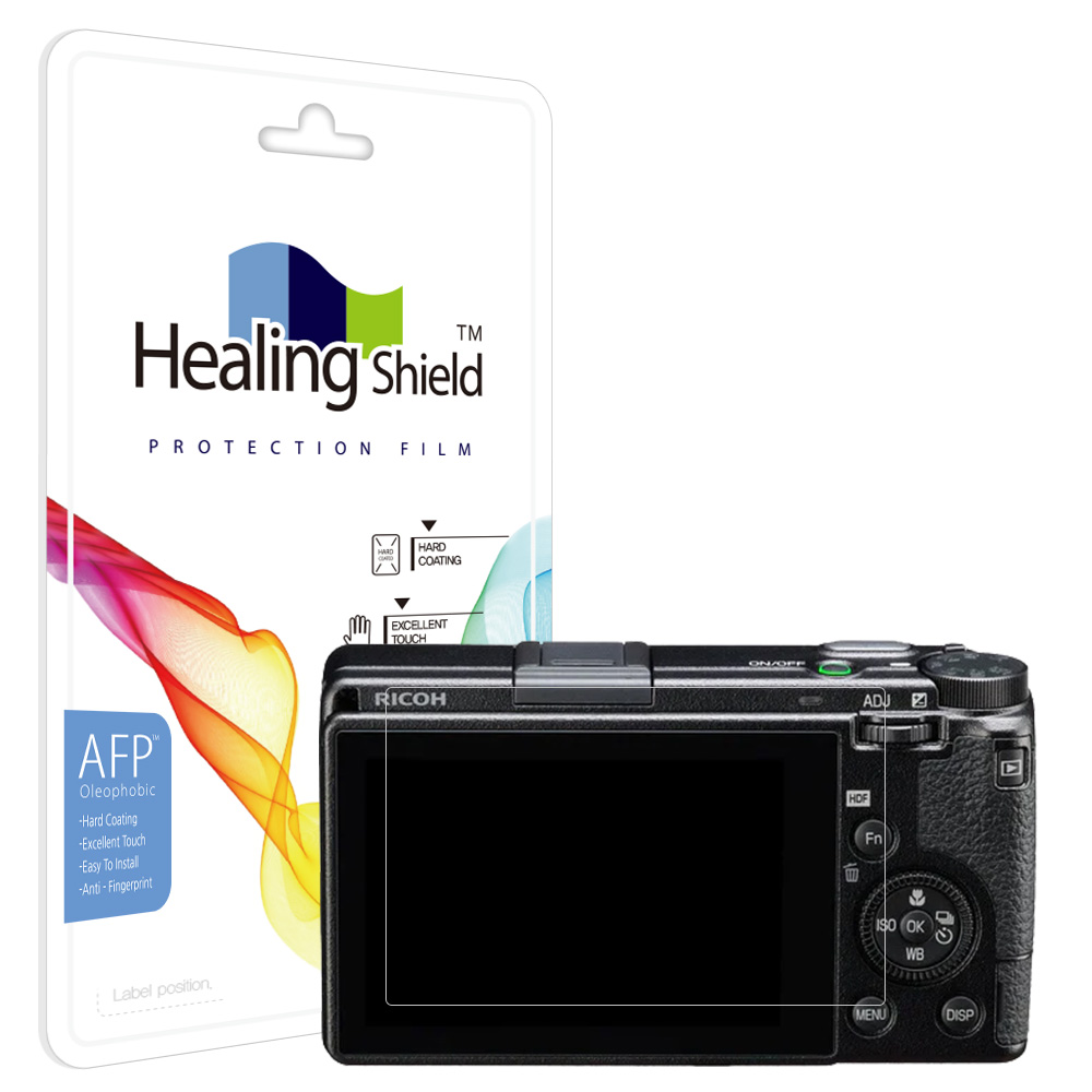 리코 GR3x HDF 올레포빅 고광택 액정보호필름 2매