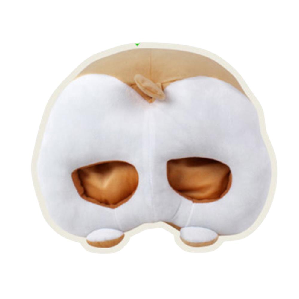 시바궁둥이 USB 발난로 풋워머 분리세탁 온열패드 쿠션형 베이지