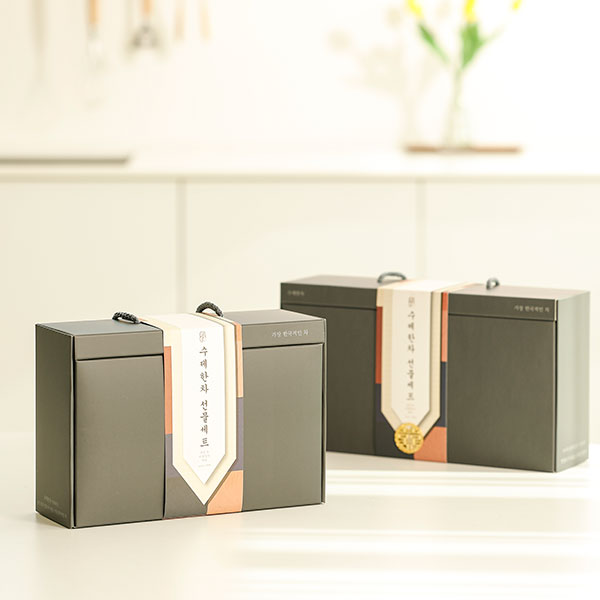 마시는 카페인 없는차 건강 고급 수제한차 진명차 3종 선물용차 30티백 - 상품 이미지