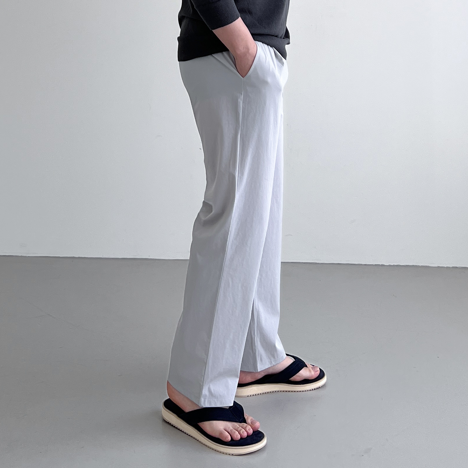 1+1 남성냉장고바지 아이스슬랙스 쿨슬랙스 - 상세 이미지 4