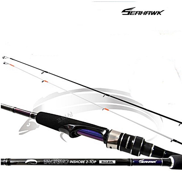 씨호크 타치우오 인쇼어 투탑(초리2개) 갈치 광어 농어 삼치 낚시대 862L/ML