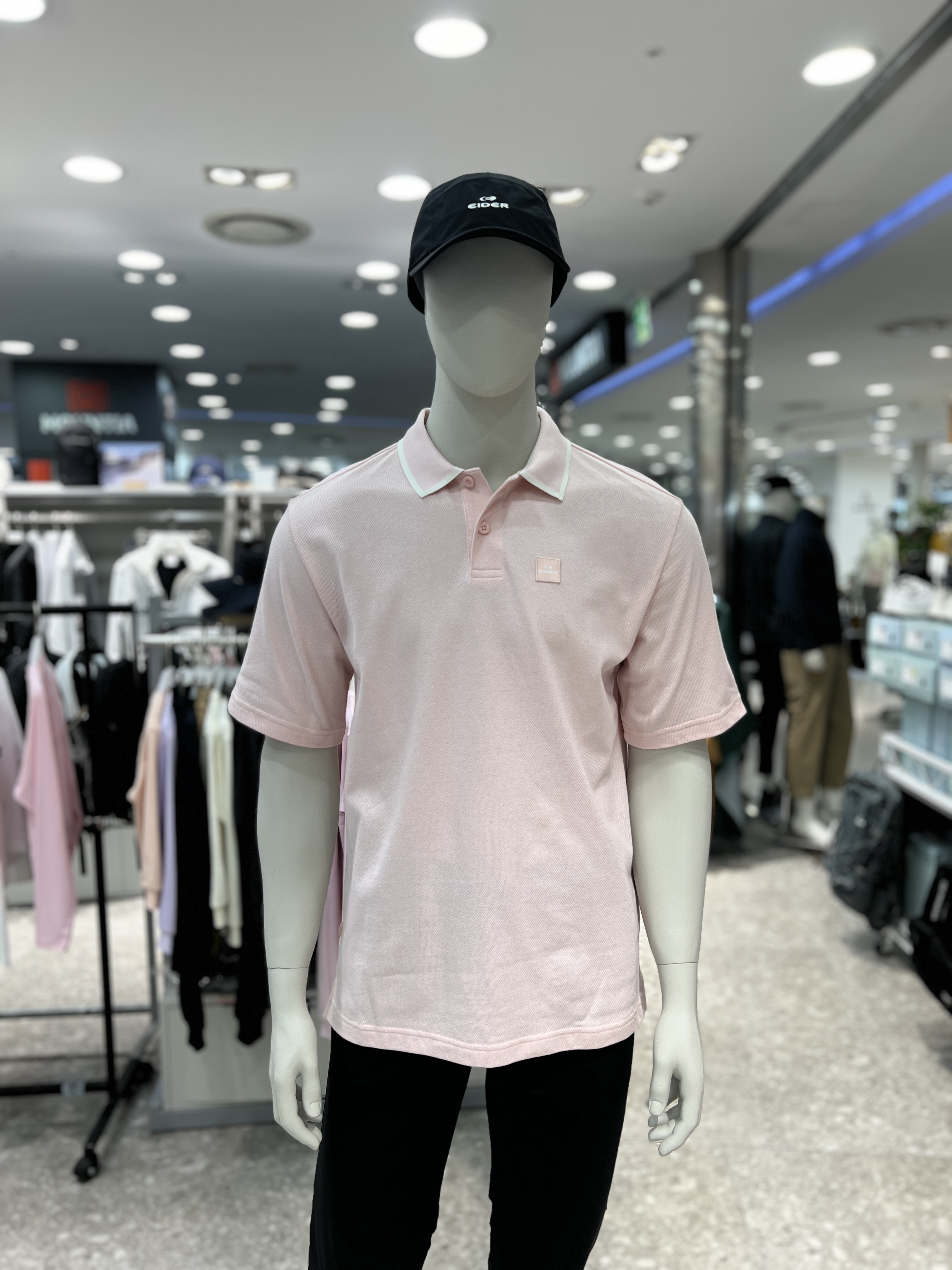 아이더 남성 여름 반팔 폴로 티셔츠 키네틱 카라티셔츠 MM23267 - 상품 이미지