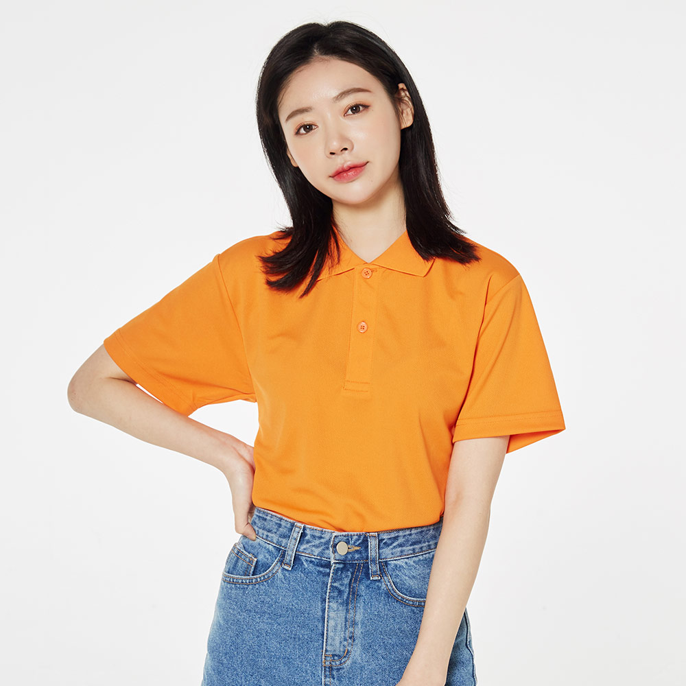 스하터 UV컷 드라이 반팔 카라티셔츠/단체티/커플티/빅사이즈 XS-3XL SD-220267 - 상품 이미지