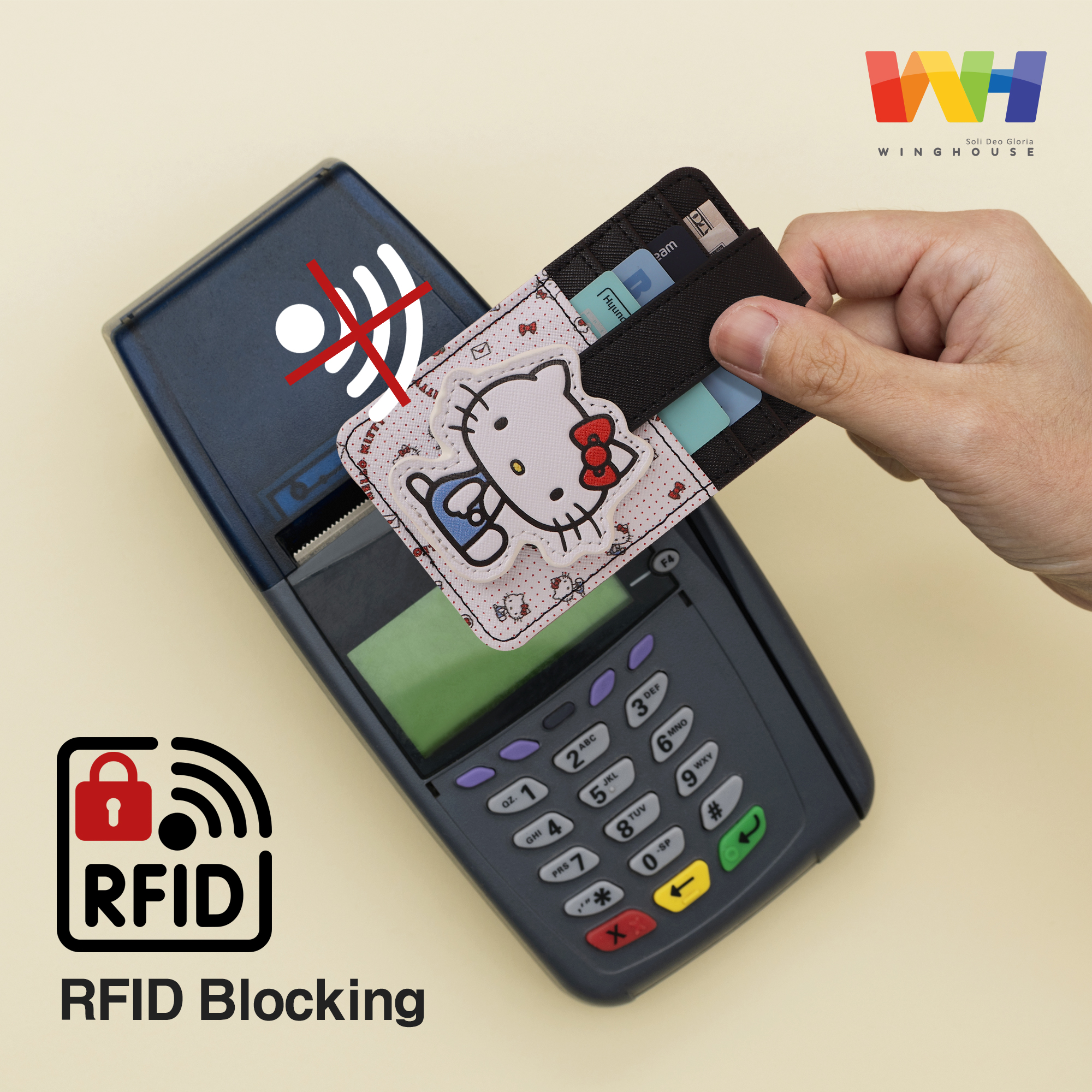 RFID 차단 카드지갑 헬로키티 카드지갑 쿠로미 카드지갑 시나모롤 카드지갑 여행 필수템